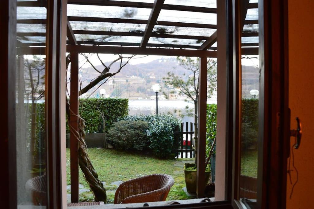 אורטה סאן ג'יוליו Villa Giardino Con Pontile Sul Lago D'Orta In Riva מראה חיצוני תמונה