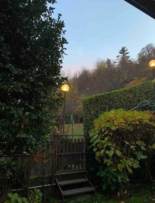 אורטה סאן ג'יוליו Villa Giardino Con Pontile Sul Lago D'Orta In Riva מראה חיצוני תמונה