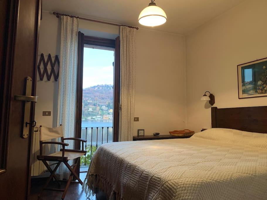אורטה סאן ג'יוליו Villa Giardino Con Pontile Sul Lago D'Orta In Riva מראה חיצוני תמונה