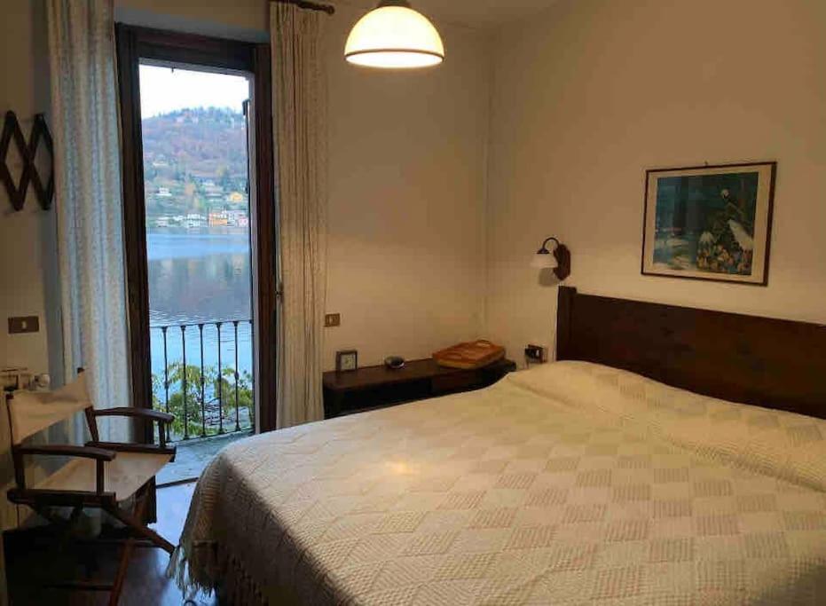 אורטה סאן ג'יוליו Villa Giardino Con Pontile Sul Lago D'Orta In Riva מראה חיצוני תמונה