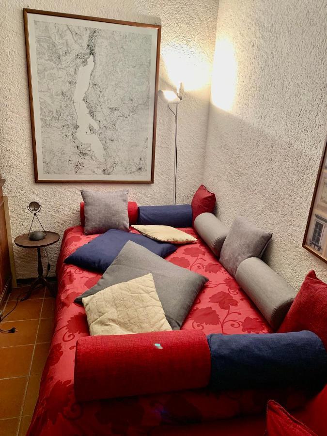 אורטה סאן ג'יוליו Villa Giardino Con Pontile Sul Lago D'Orta In Riva מראה חיצוני תמונה